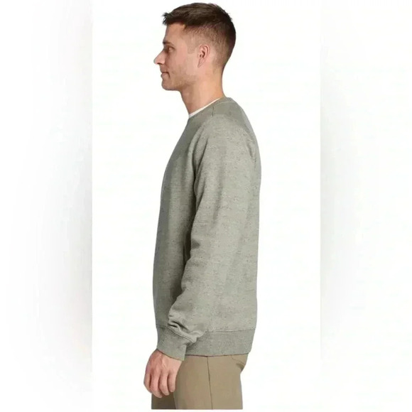 VRST New With Tags Men's Size Small Legacy Fleece Crewneck Earl Gray Pure Black - Picture 5 of 6